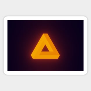 Penrose Triangle Sticker